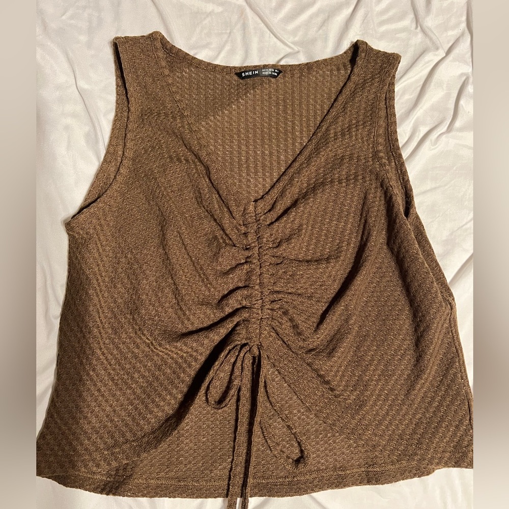 SHEIN cropped tank top